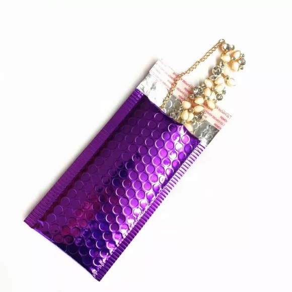 Metallic bubble mailer for cosmetics Jewelry etc - Picture 5 of 5